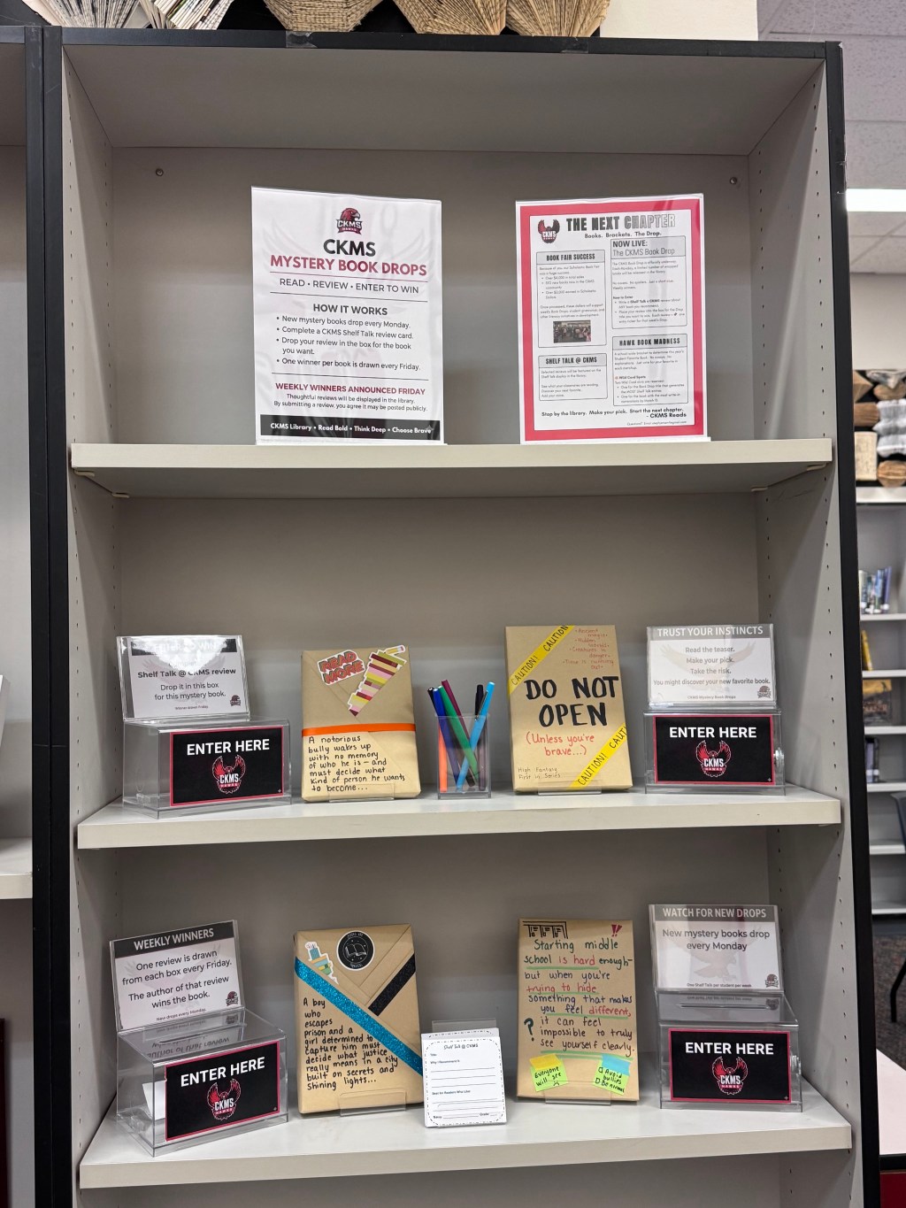 Announcing Middle School Mystery Book&nbsp;Drops!